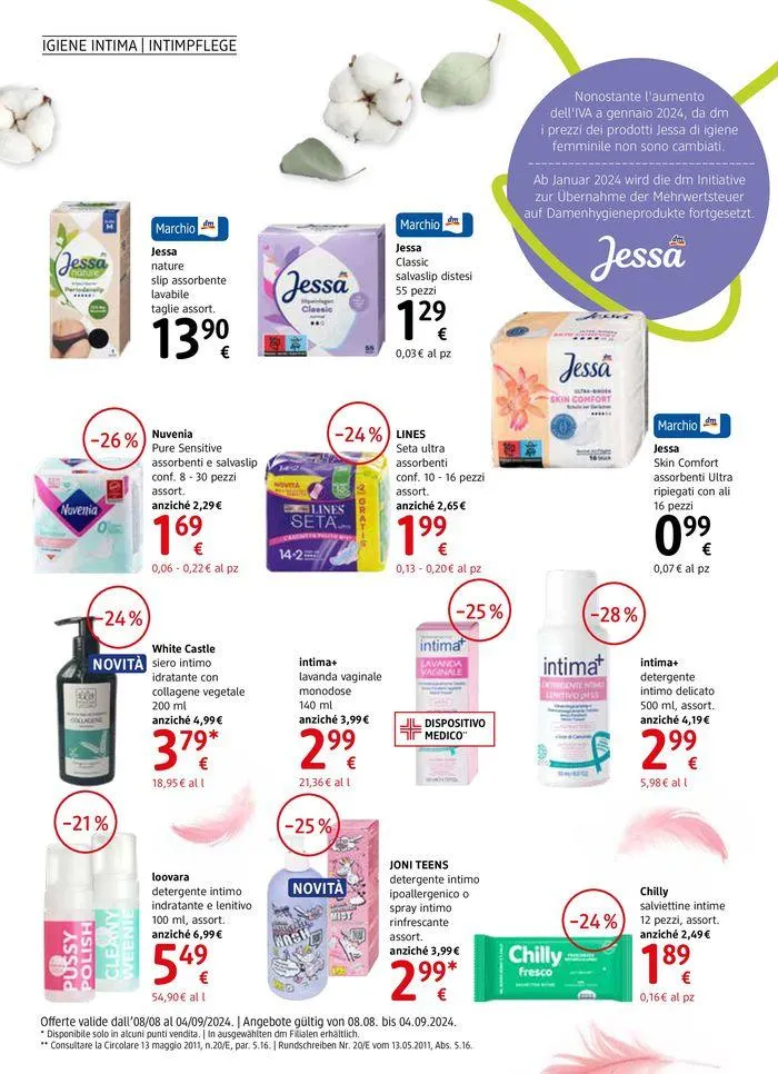 Journal da 5 agosto a 1 settembre di 2024 - Pagina del volantino 6