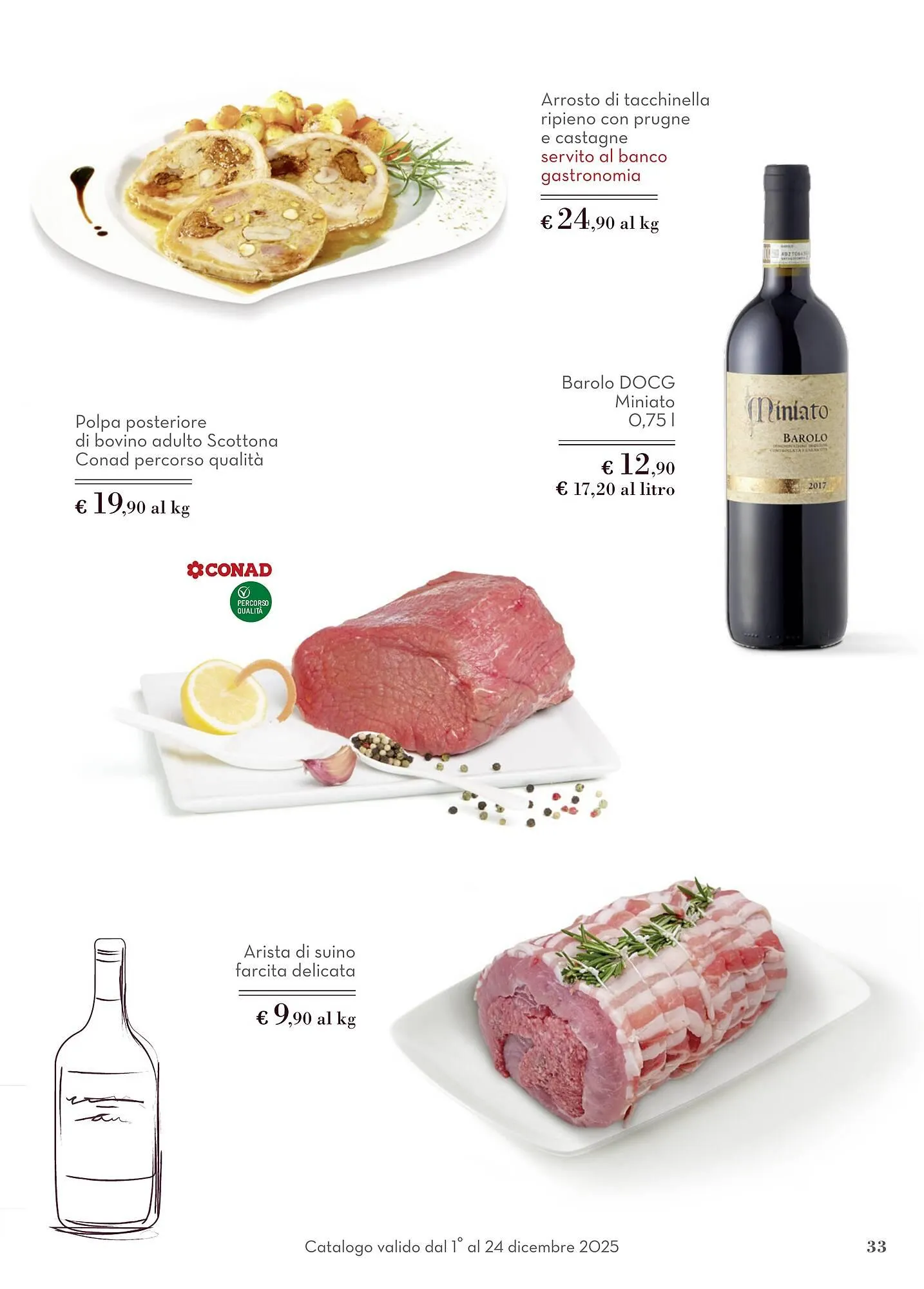 Volantino Conad da 1 dicembre a 24 dicembre di 2025 - Pagina del volantino 33