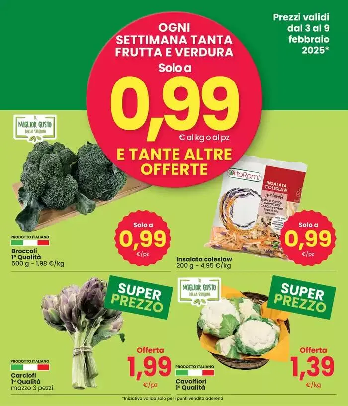 Solo a 0,99 euro da 3 febbraio a 9 febbraio di 2025 - Pagina del volantino 3