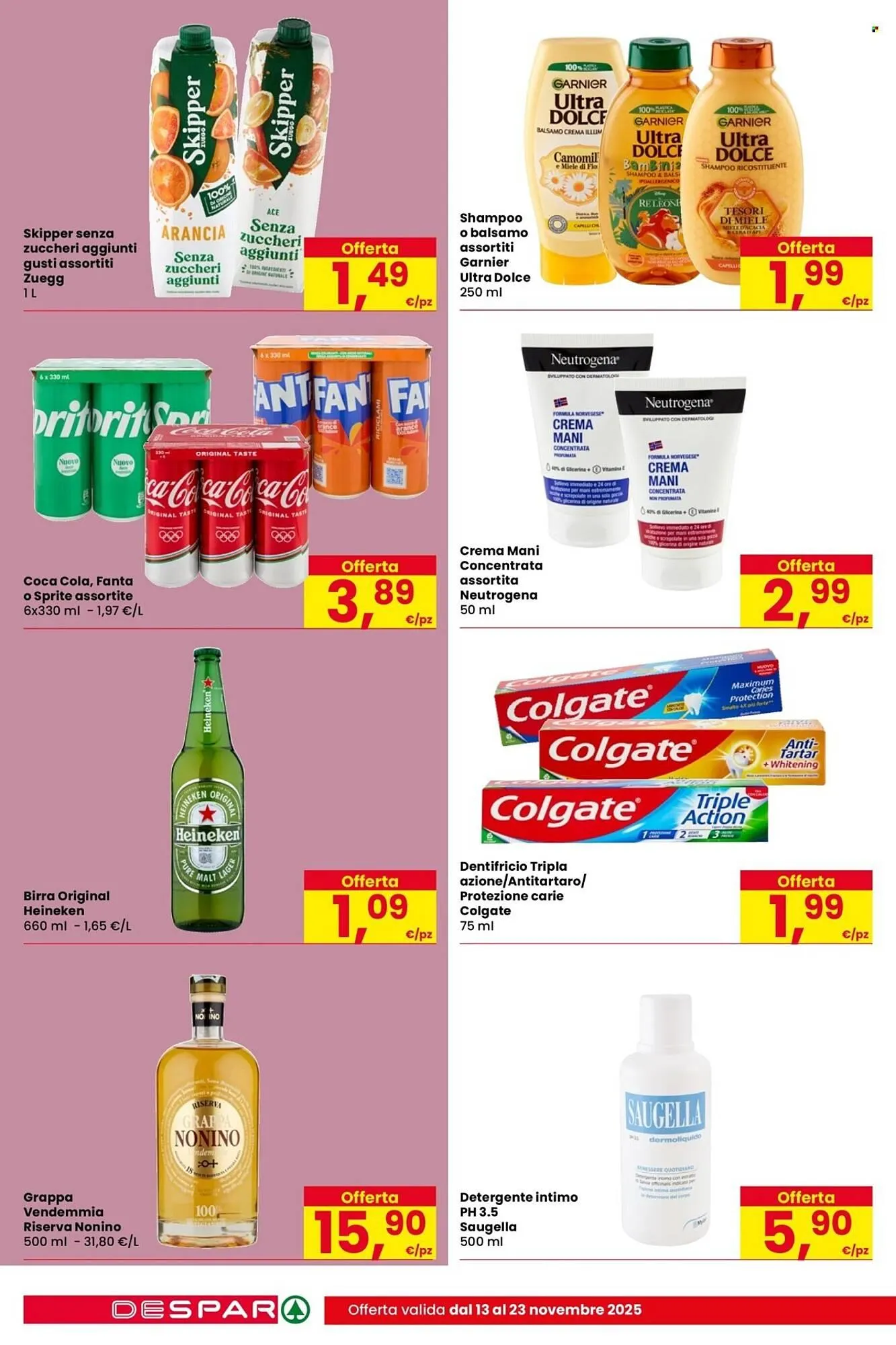 Volantino Despar da 13 novembre a 23 novembre di 2025 - Pagina del volantino 18