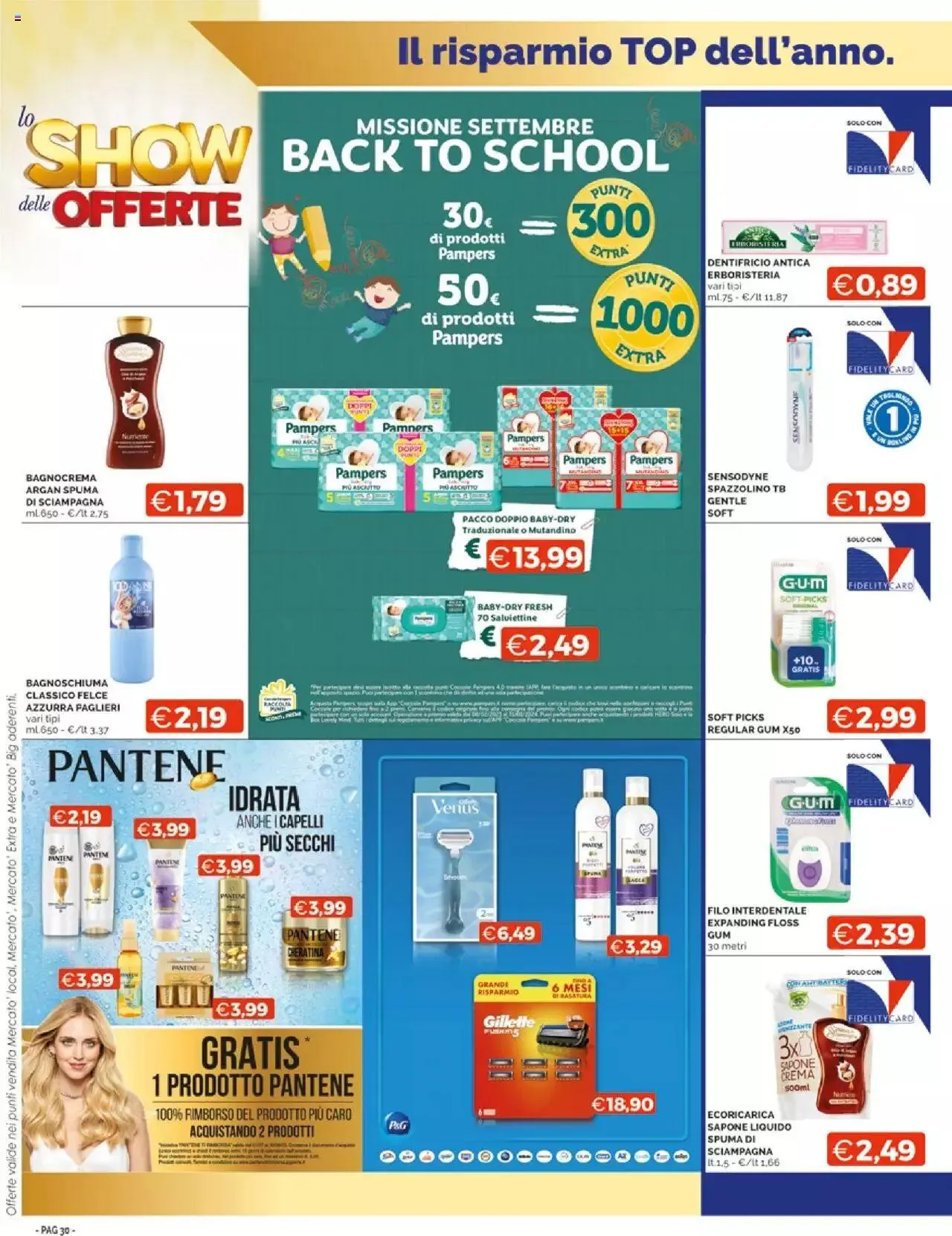 Volantino Mercatò da 7 settembre a 20 settembre di 2023 - Pagina del volantino 30