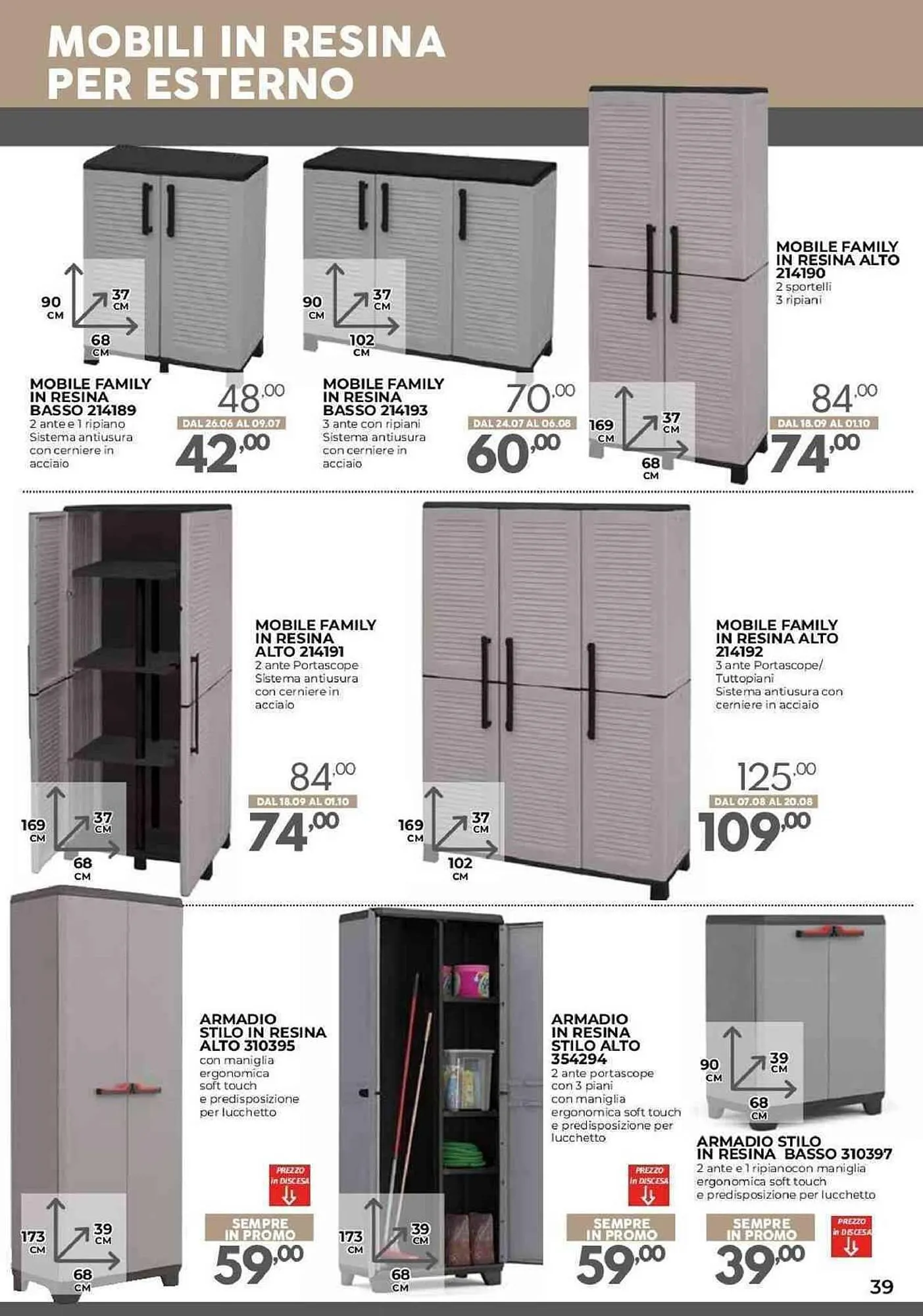 Volantino Orizzonte da 25 luglio a 31 dicembre di 2023 - Pagina del volantino 39