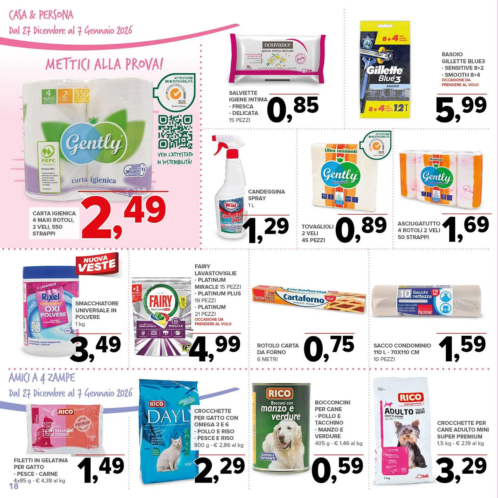 Volantino Todis da 27 dicembre a 7 gennaio di 2026 - Pagina del volantino 18