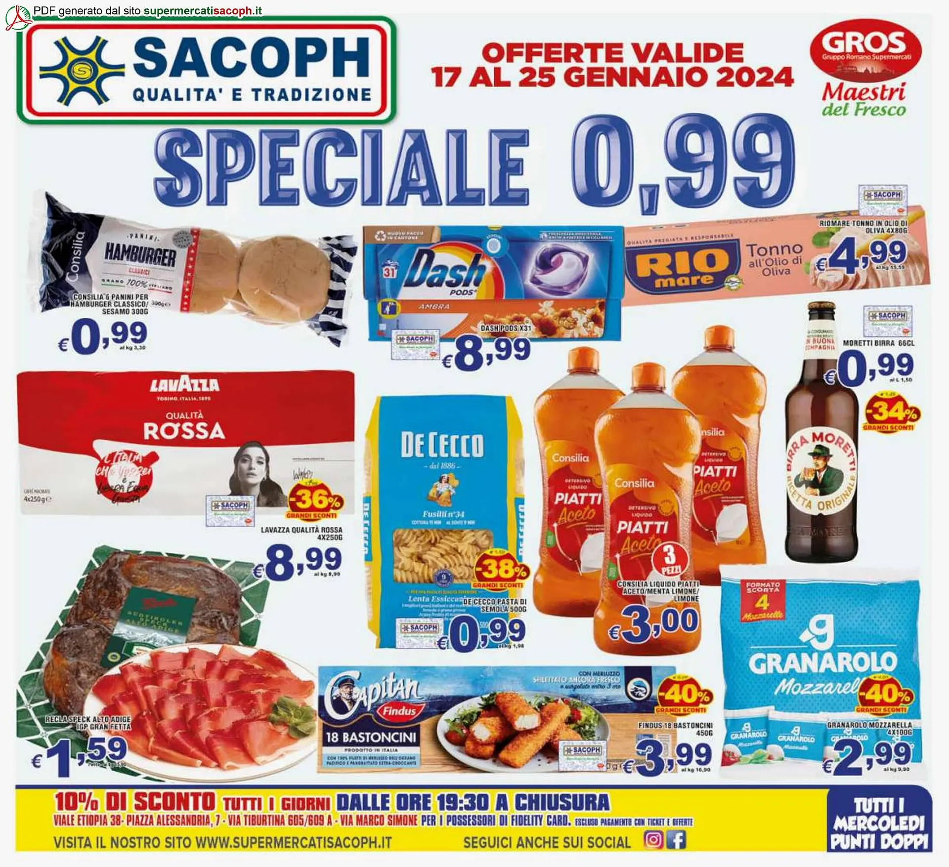 Volantino Gros Sacoph da 17 gennaio a 25 gennaio di 2024 - Pagina del volantino 1