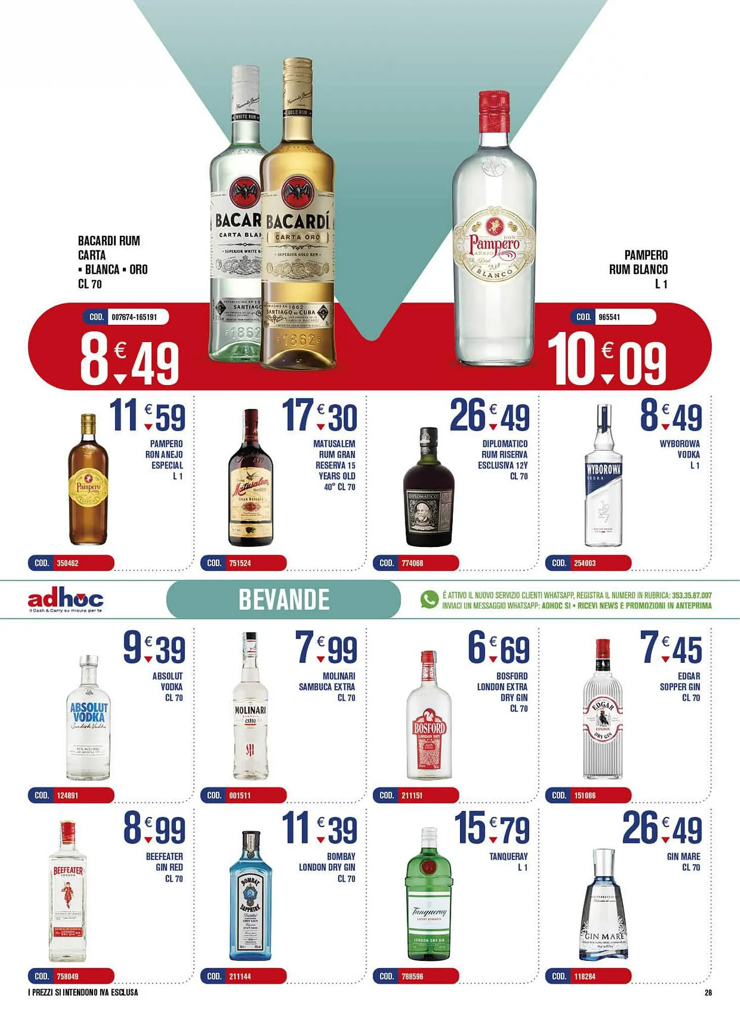 Volantino Adhoc da 9 ottobre a 22 ottobre di 2023 - Pagina del volantino 28