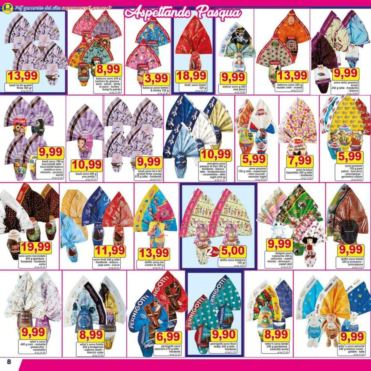 Pewex Volantino attuale da 29 aprile a 13 maggio di 2025 - Pagina del volantino 8