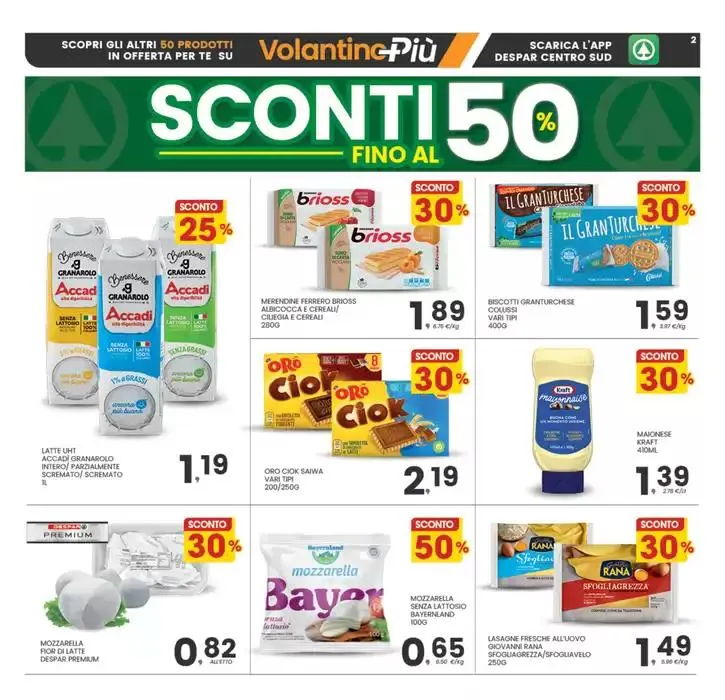 Sconti fino al 50% da 20 gennaio a 25 gennaio di 2025 - Pagina del volantino 2