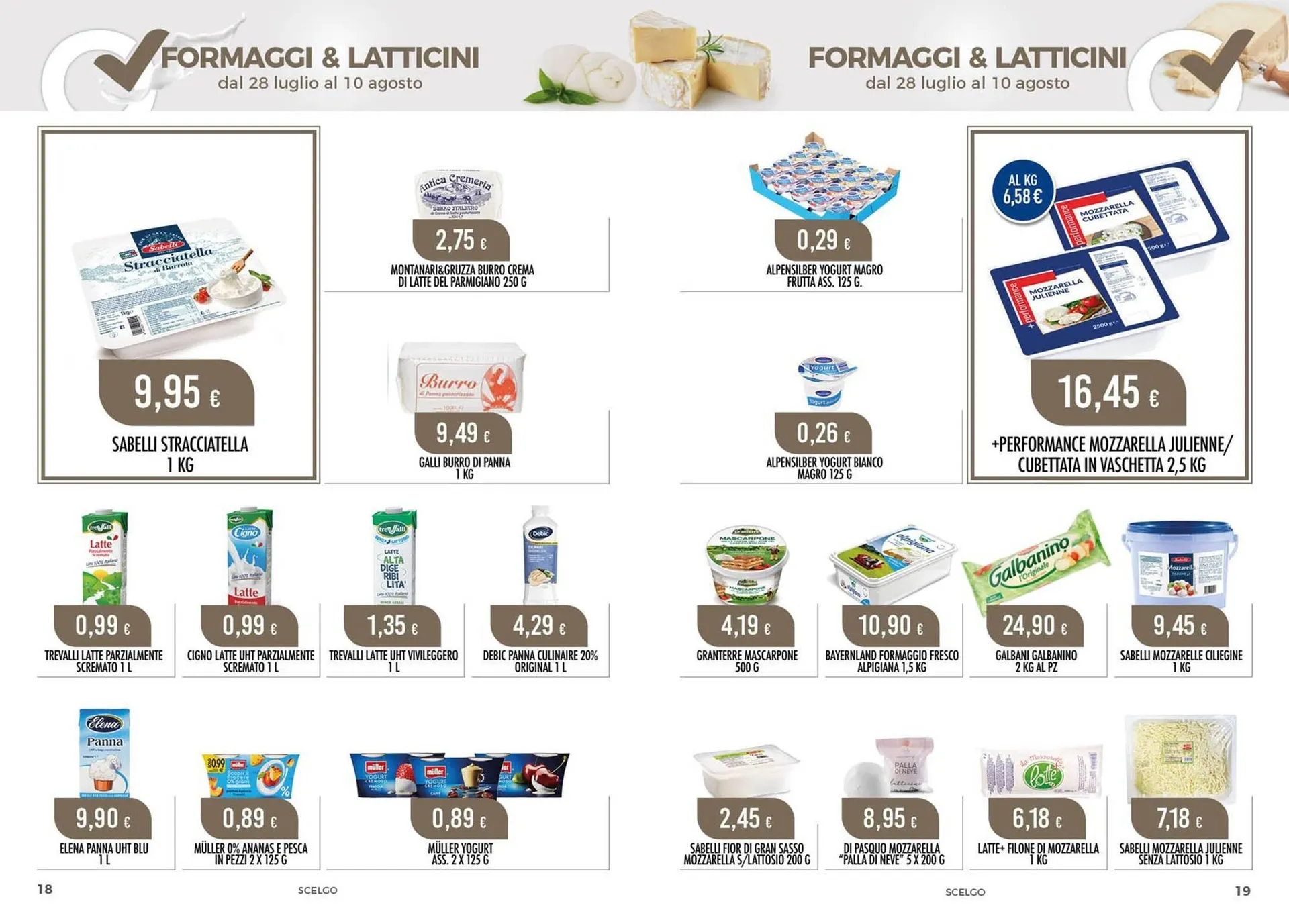 Volantino Scelgo da 28 luglio a 10 agosto di 2025 - Pagina del volantino 10