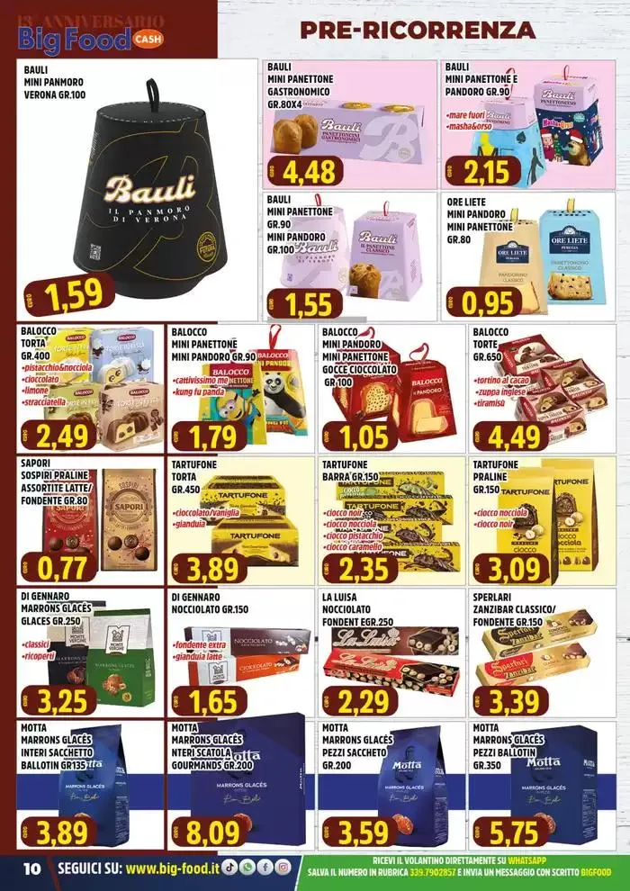 Festeggiamo il nostro 13 anniversario da 28 ottobre a 9 novembre di 2024 - Pagina del volantino 10