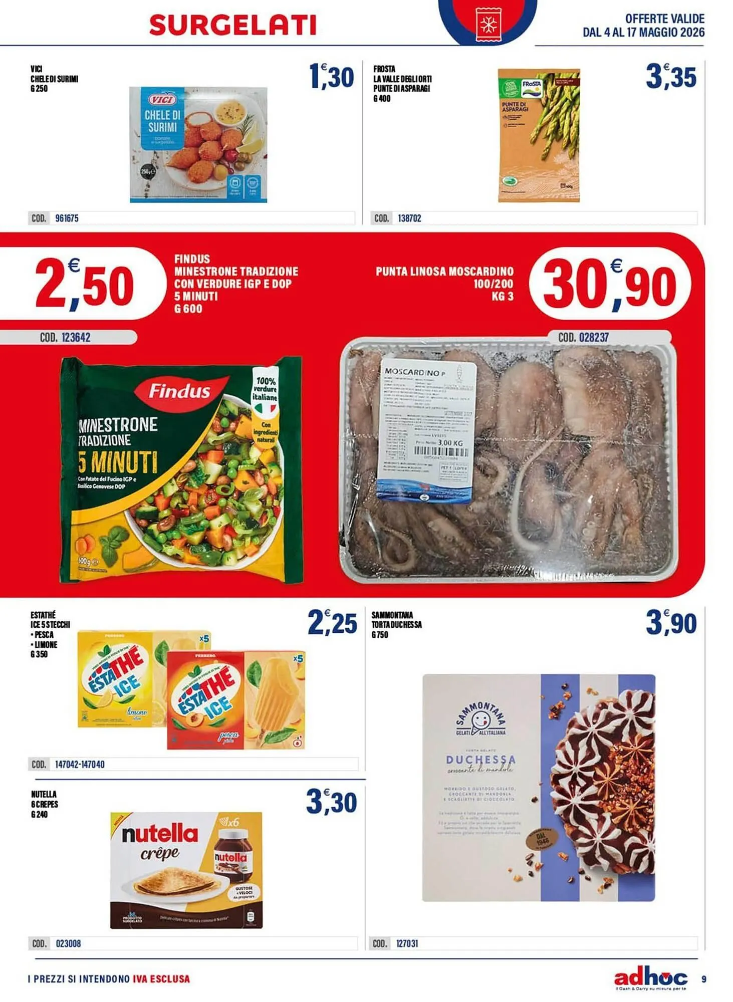 Volantino Adhoc da 4 maggio a 17 maggio di 2026 - Pagina del volantino 9