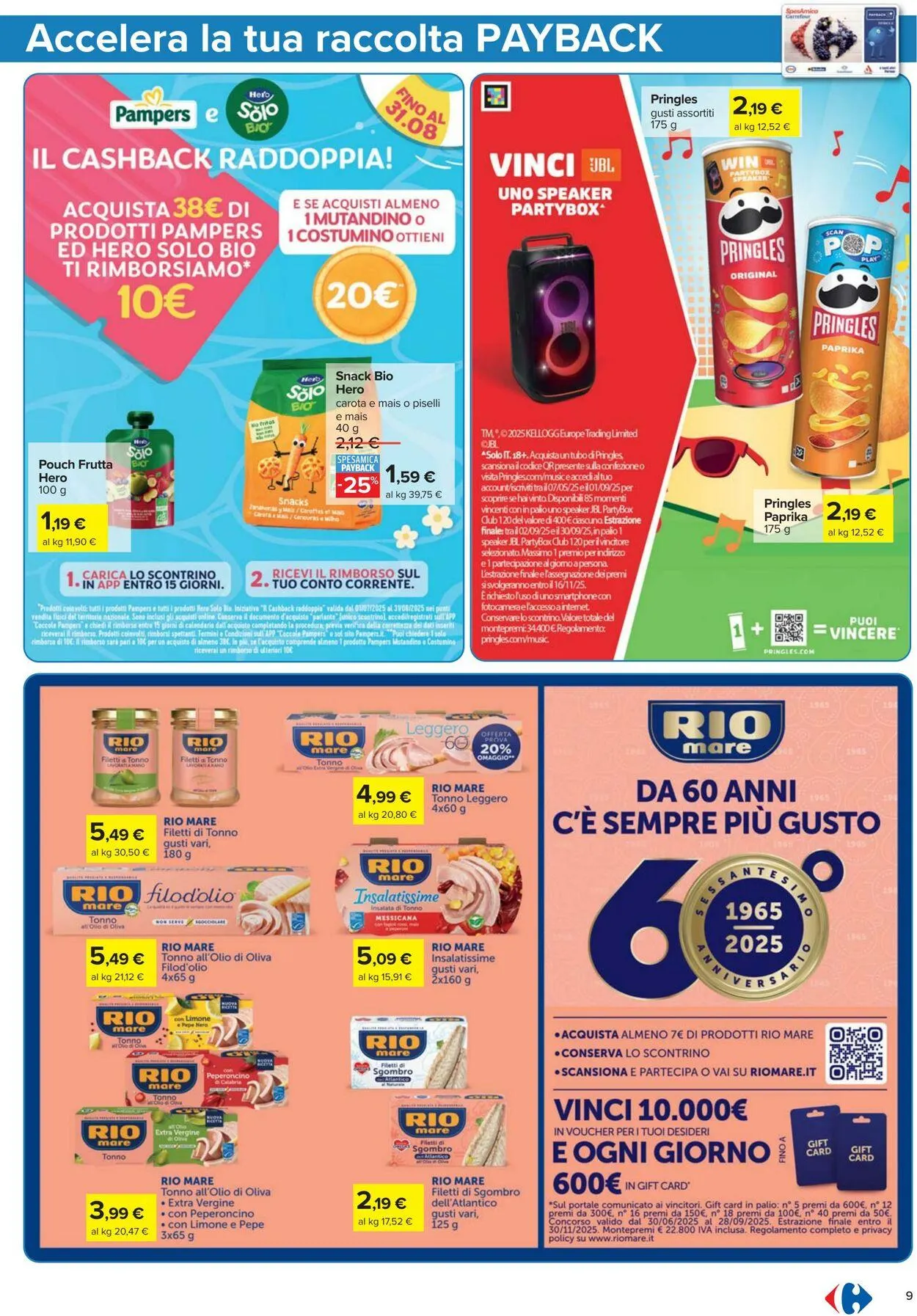 Carrefour Volantino attuale da 10 luglio a 23 luglio di 2025 - Pagina del volantino 9