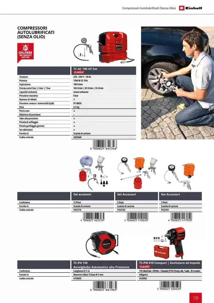 Elettroutensili 2025 da 11 febbraio a 31 dicembre di 2025 - Pagina del volantino 139