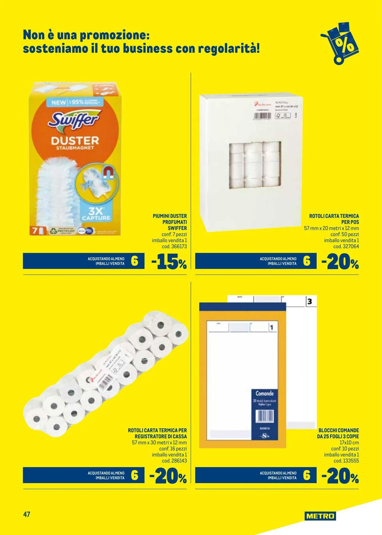Metro Volantino attuale da 8 ottobre a 22 ottobre di 2025 - Pagina del volantino 47