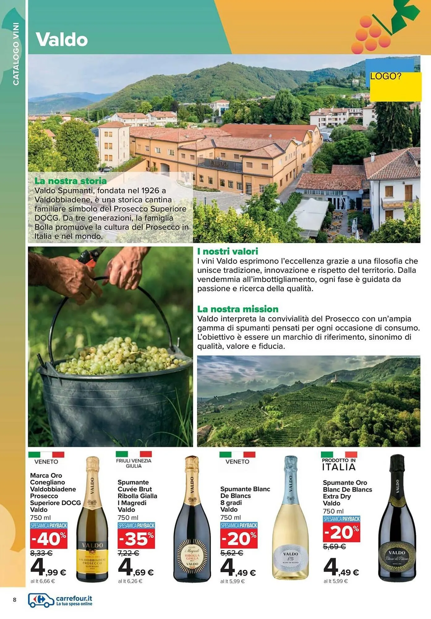 Volantino Carrefour Iper da 6 ottobre a 9 novembre di 2025 - Pagina del volantino 8