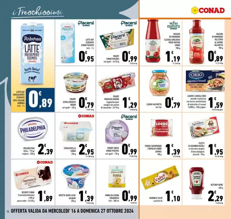 Campioni del risparmio da 16 ottobre a 27 ottobre di 2024 - Pagina del volantino 16