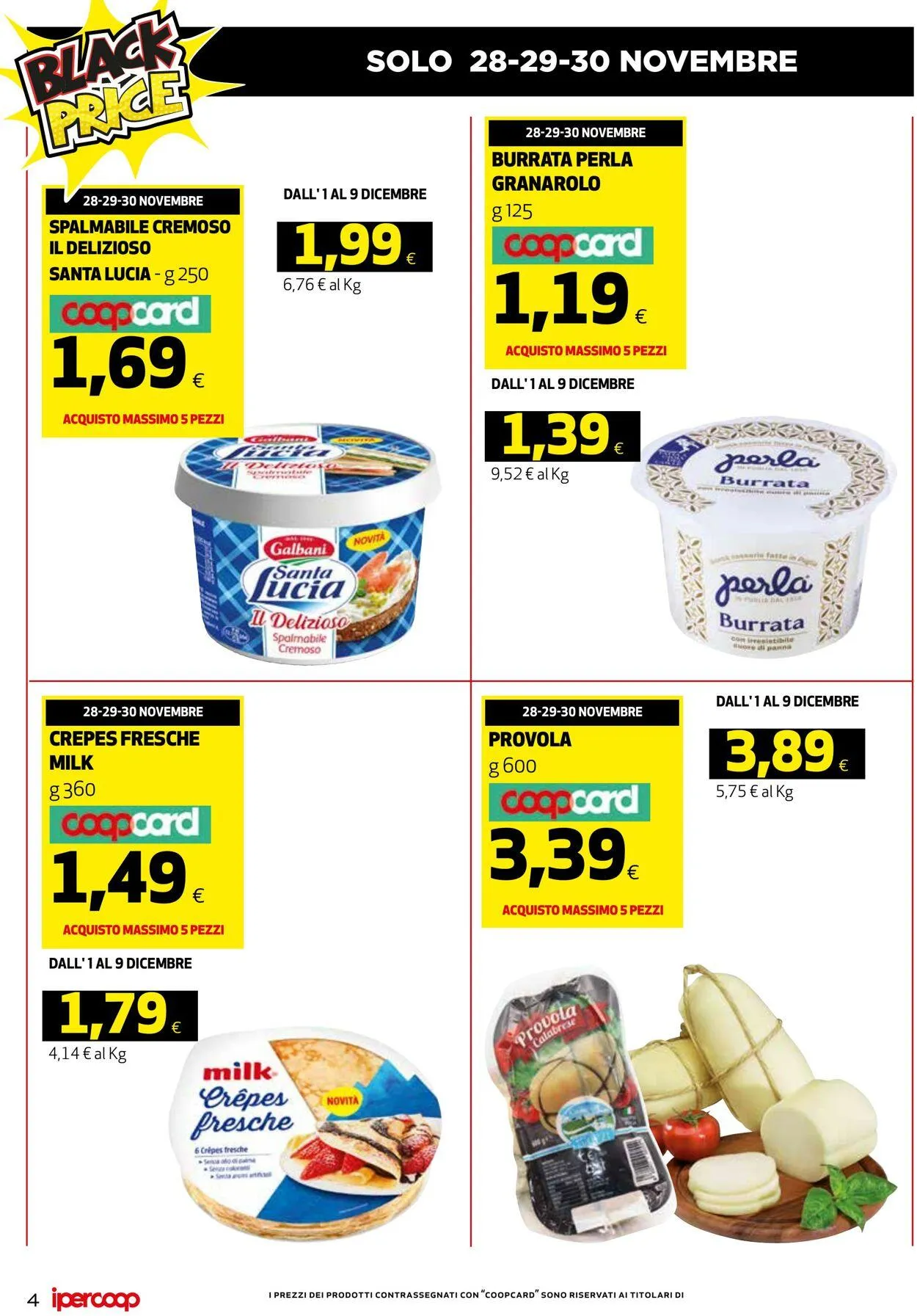 Coop Volantino attuale da 28 novembre a 9 dicembre di 2025 - Pagina del volantino 4