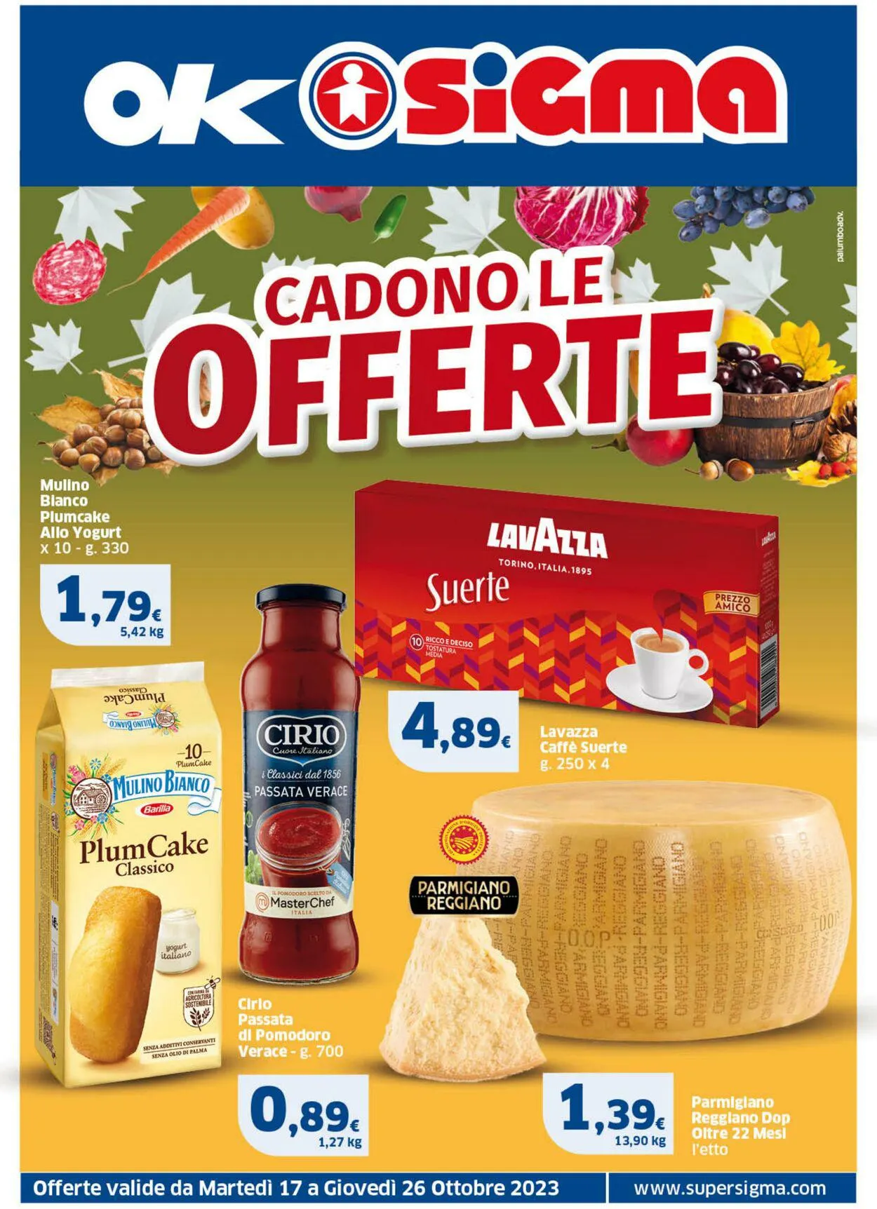 Sigma - Napoli Volantino attuale da 17 ottobre a 26 ottobre di 2023 - Pagina del volantino 1