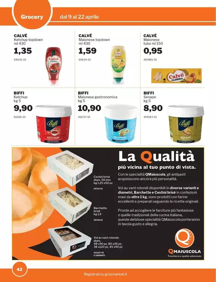 Promozioni da 9 aprile a 22 aprile di 2025 - Pagina del volantino 42