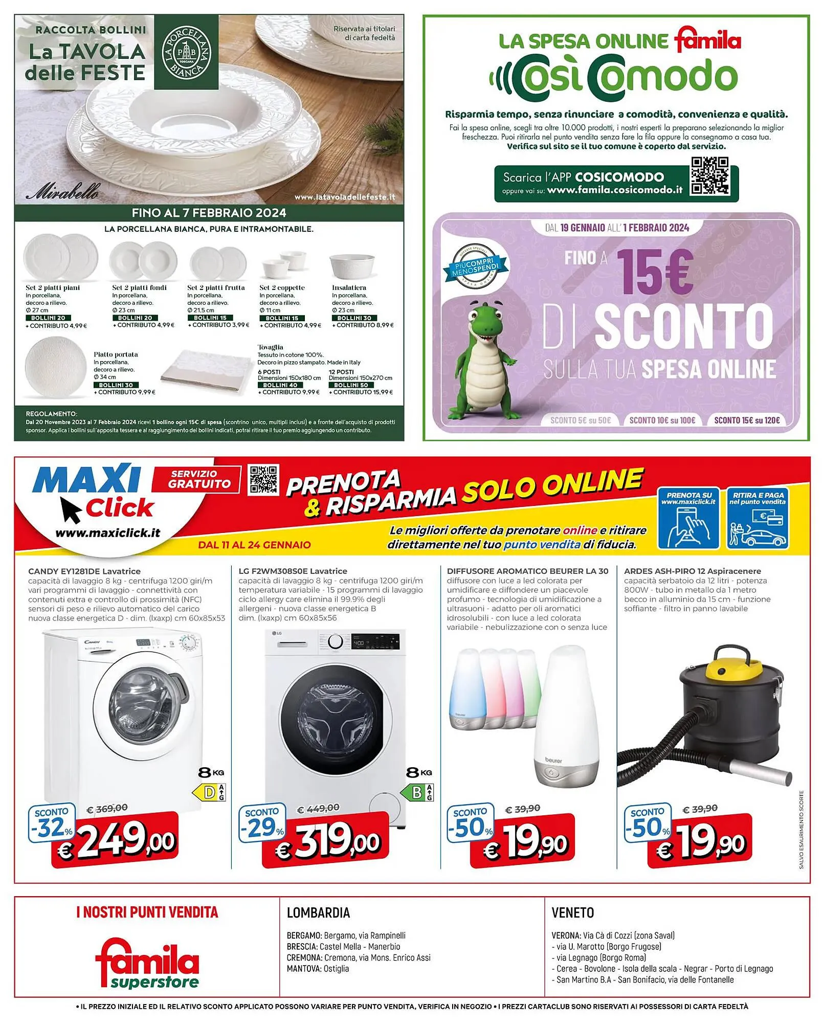 Volantino Famila Superstore da 11 gennaio a 24 gennaio di 2024 - Pagina del volantino 24
