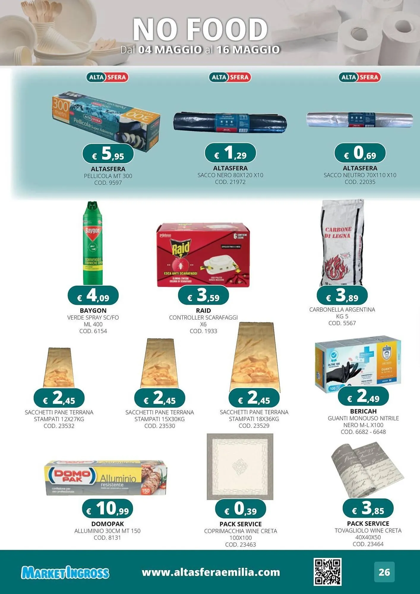 Volantino Altasfera da 4 maggio a 16 maggio di 2026 - Pagina del volantino 26