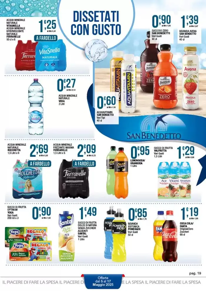 Convenienza per passione da 5 maggio a 17 maggio di 2025 - Pagina del volantino 19