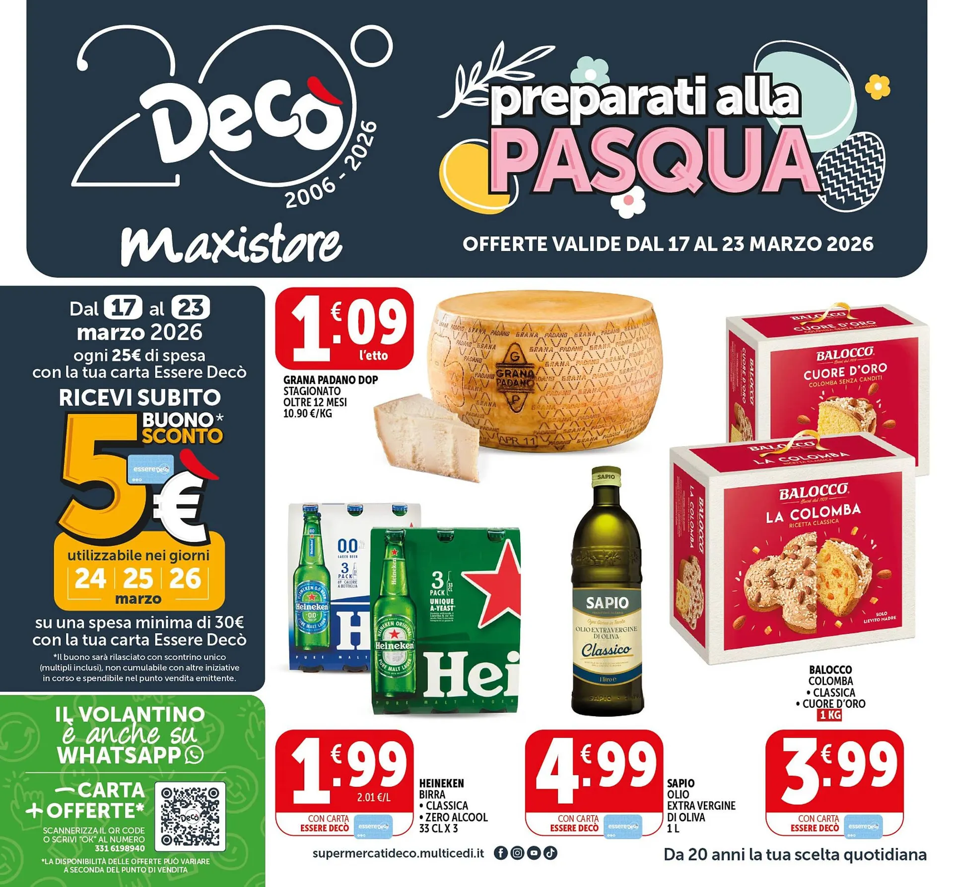 Volantino Deco Maxistore da 17 marzo a 23 marzo di 2026 - Pagina del volantino 1