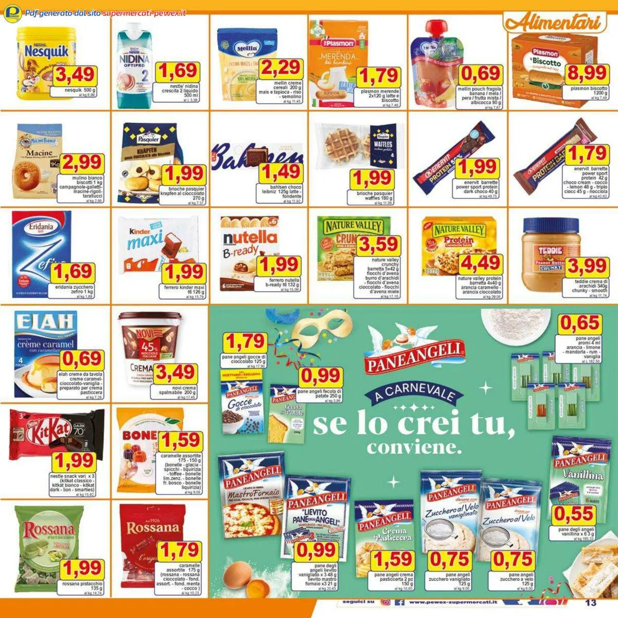 Pewex Volantino attuale da 25 luglio a 8 agosto di 2024 - Pagina del volantino 13