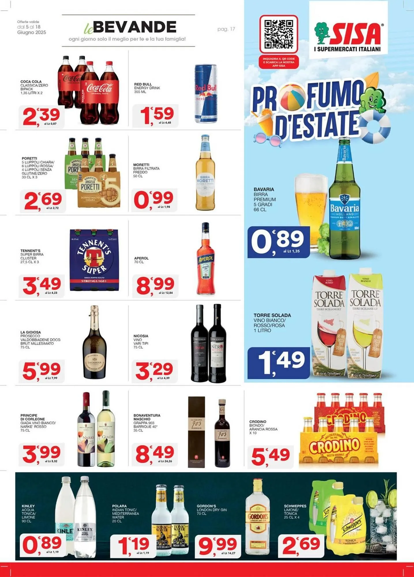 Volantino Sisa da 5 giugno a 18 giugno di 2025 - Pagina del volantino 17