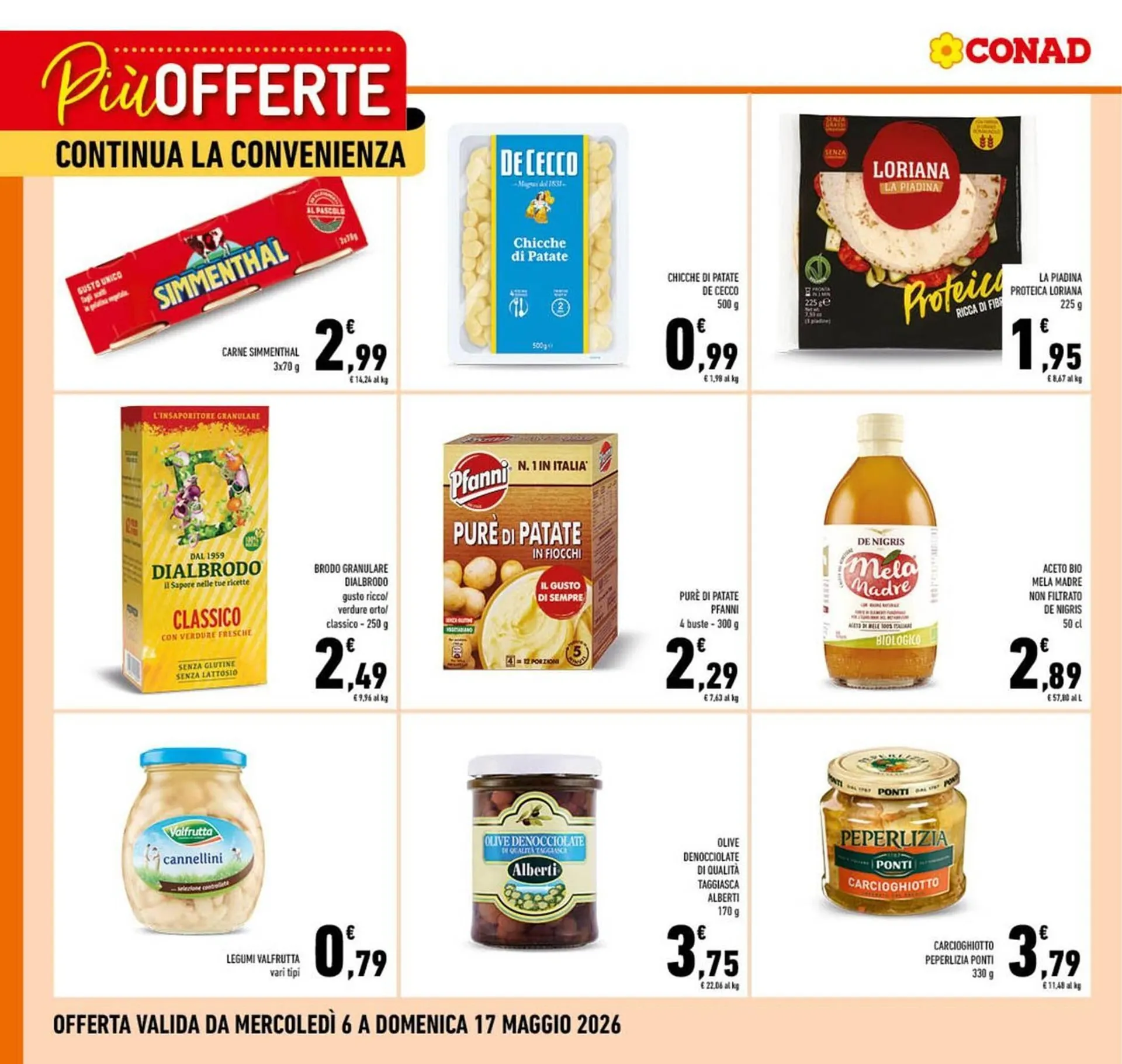 Volantino Conad da 6 maggio a 17 maggio di 2026 - Pagina del volantino 1
