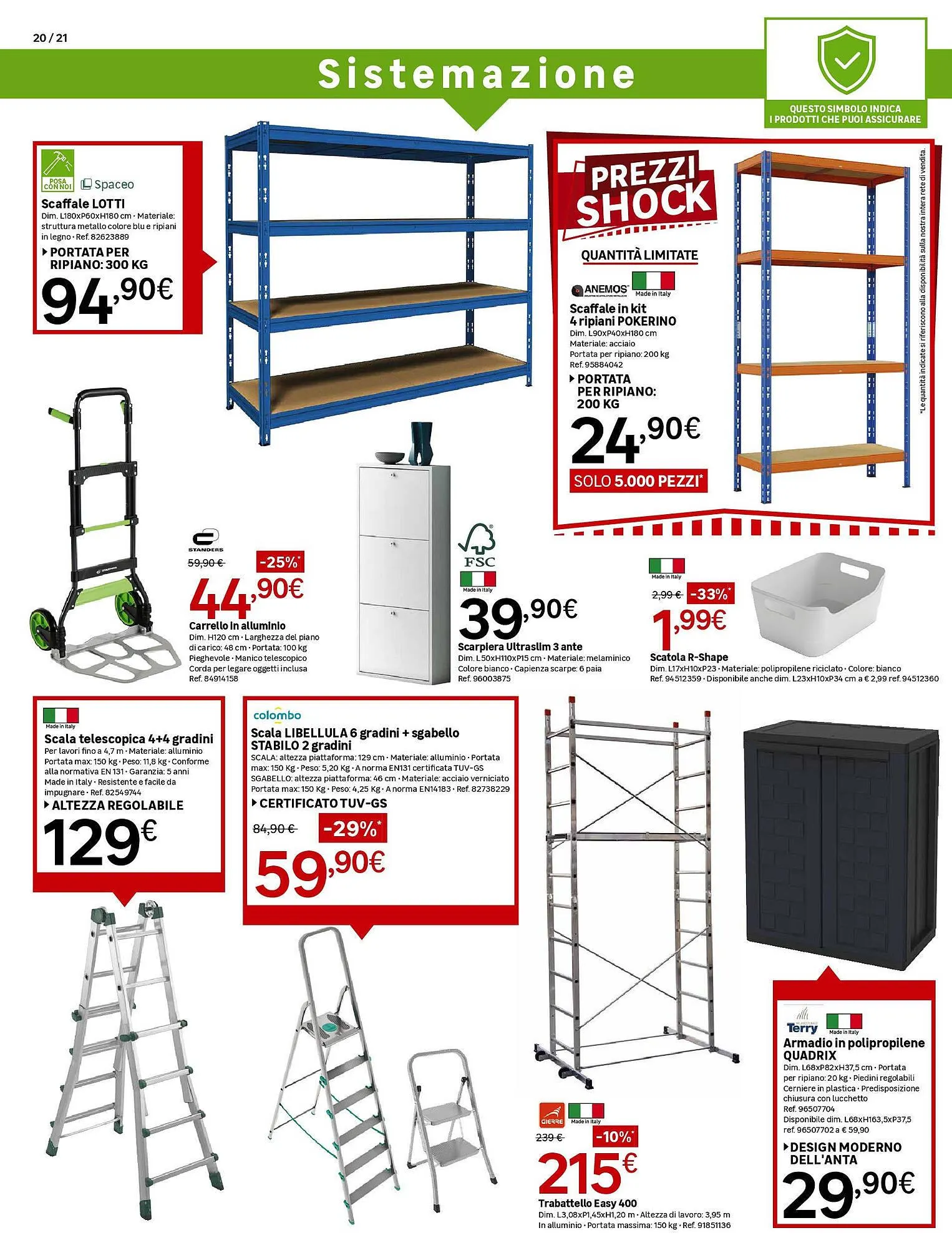 volantino Leroy Merlin da 30 settembre a 10 novembre di 2025 - Pagina del volantino 20