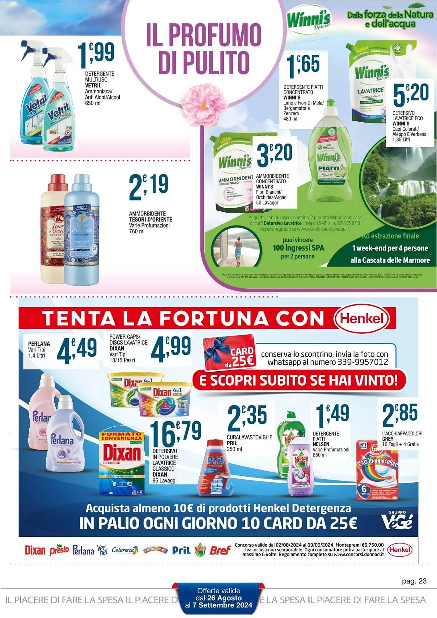 Volantino Maxi Sidis da 26 agosto a 7 settembre di 2024 - Pagina del volantino 23