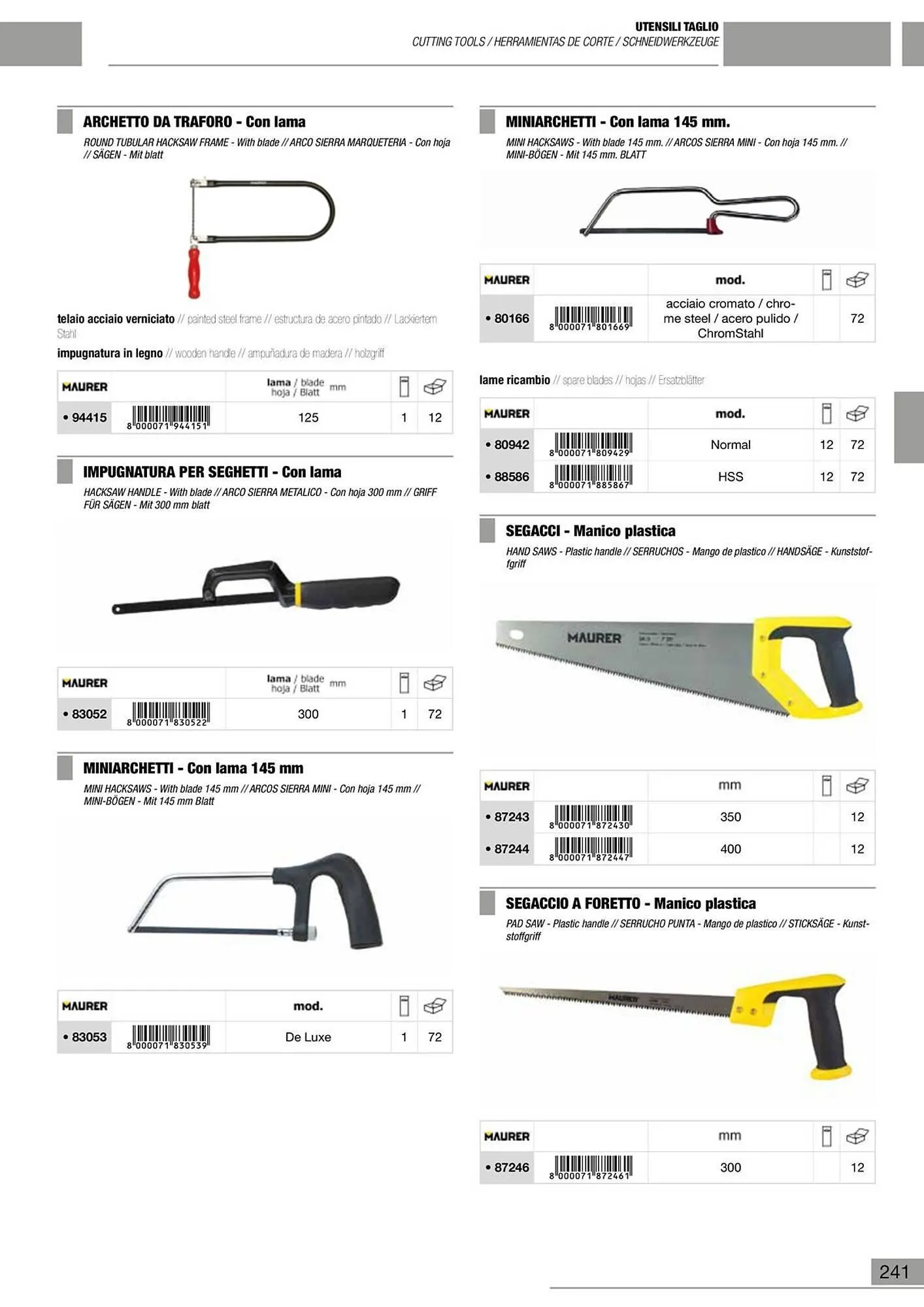Volantino Maurer da 10 gennaio a 30 giugno di 2024 - Pagina del volantino 242
