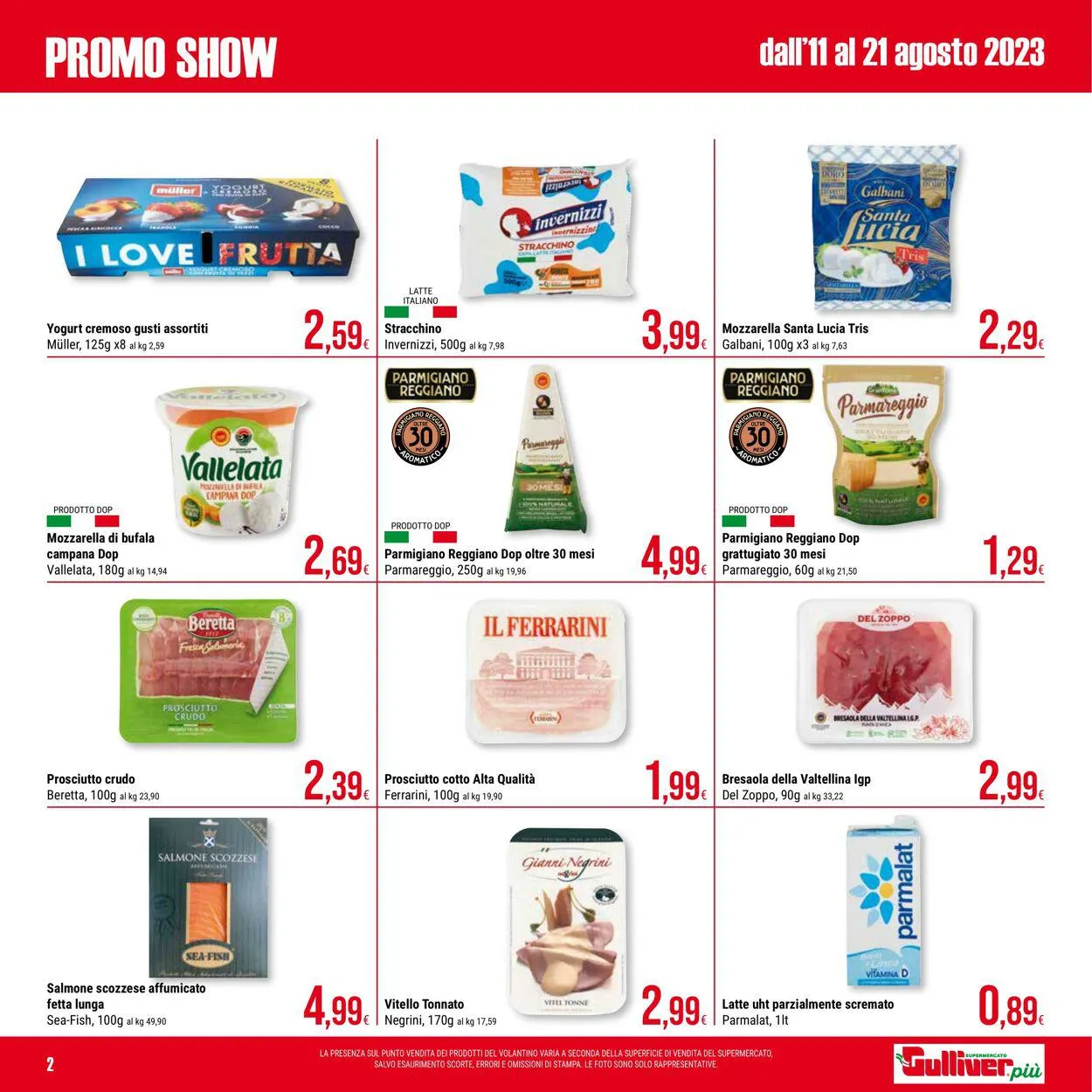 Gulliver Volantino attuale da 11 agosto a 21 agosto di 2023 - Pagina del volantino 2