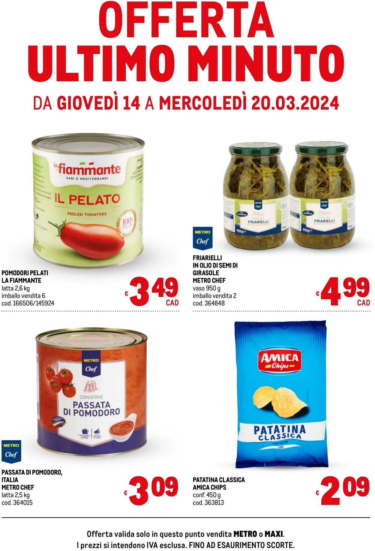 Metro Volantino attuale da 2 luglio a 16 luglio di 2025 - Pagina del volantino 2