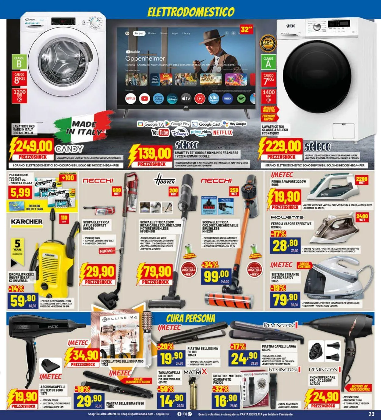Risparmio Casa Volantino attuale da 24 luglio a 10 agosto di 2025 - Pagina del volantino 23