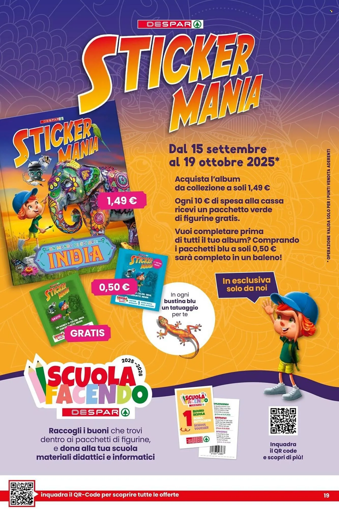 Volantino Despar da 2 ottobre a 11 ottobre di 2025 - Pagina del volantino 19