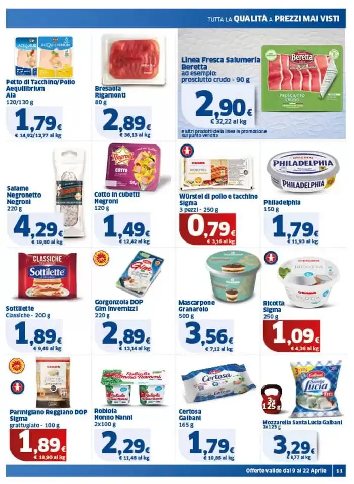 Buona Pasqua da 9 aprile a 22 aprile di 2025 - Pagina del volantino 11