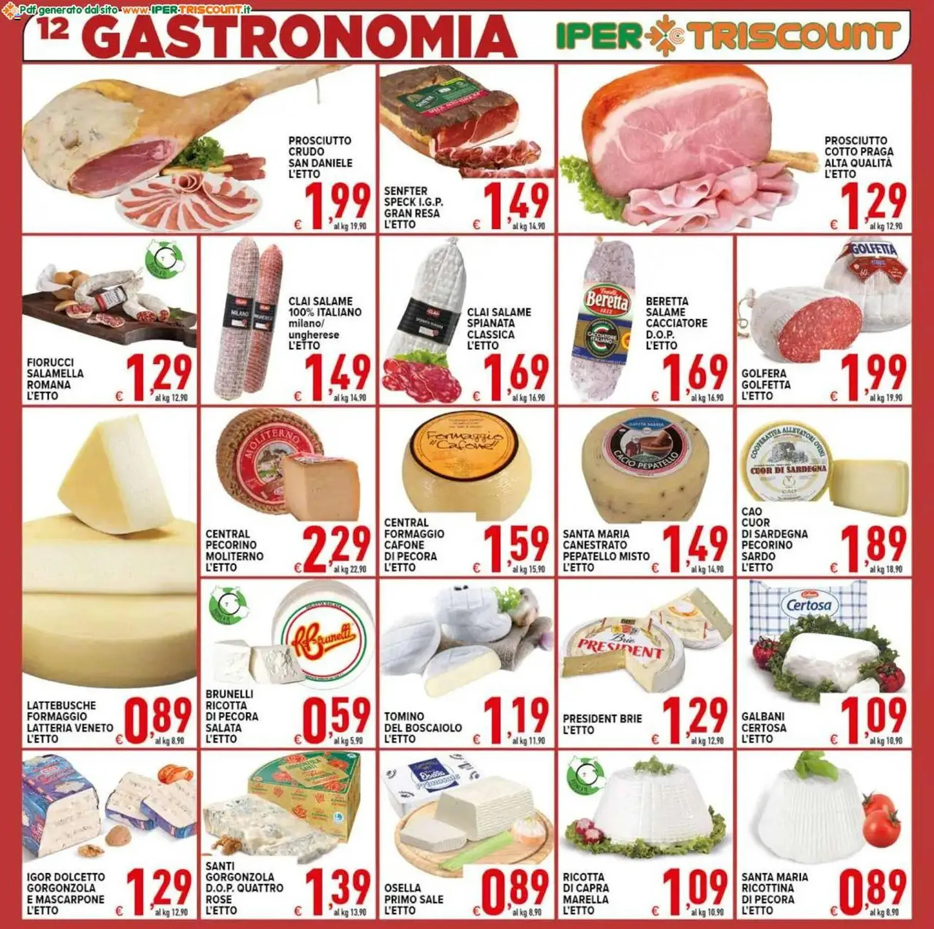 Volantino Iper Triscount da 4 luglio a 15 luglio di 2025 - Pagina del volantino 12