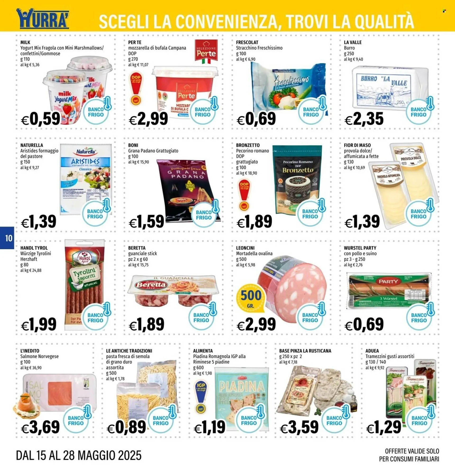 Volantino Hurrà da 15 maggio a 28 maggio di 2025 - Pagina del volantino 10