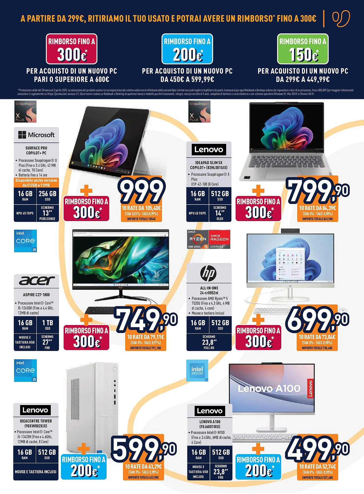 Volantino Unieuro da 19 marzo a 2 aprile di 2025 - Pagina del volantino 5