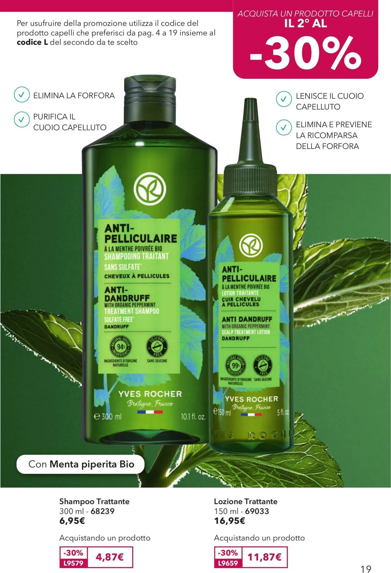 Yves Rocher Volantino attuale da 11 settembre a 25 settembre di 2025 - Pagina del volantino 19