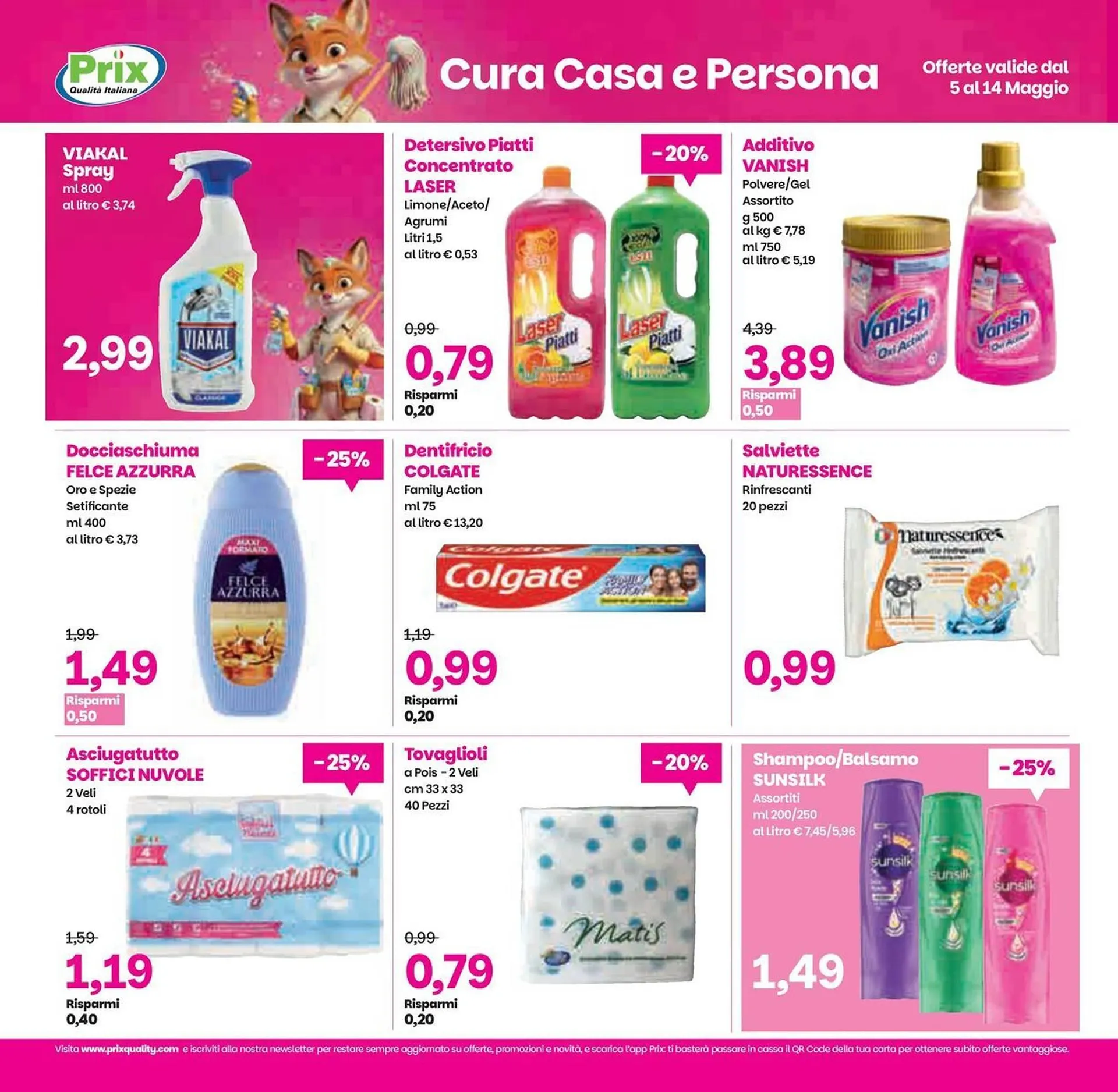 Volantino Prix Quality da 5 maggio a 14 maggio di 2026 - Pagina del volantino 21