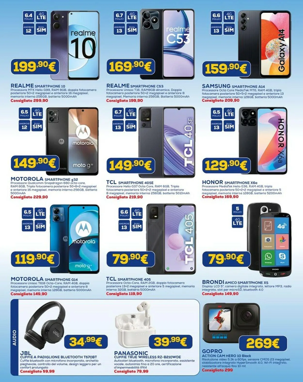 Euronics - Corso Umberto, 95, 07012, Bonorva (SS) Volantino attuale da 2 gennaio a 17 gennaio di 2024 - Pagina del volantino 10