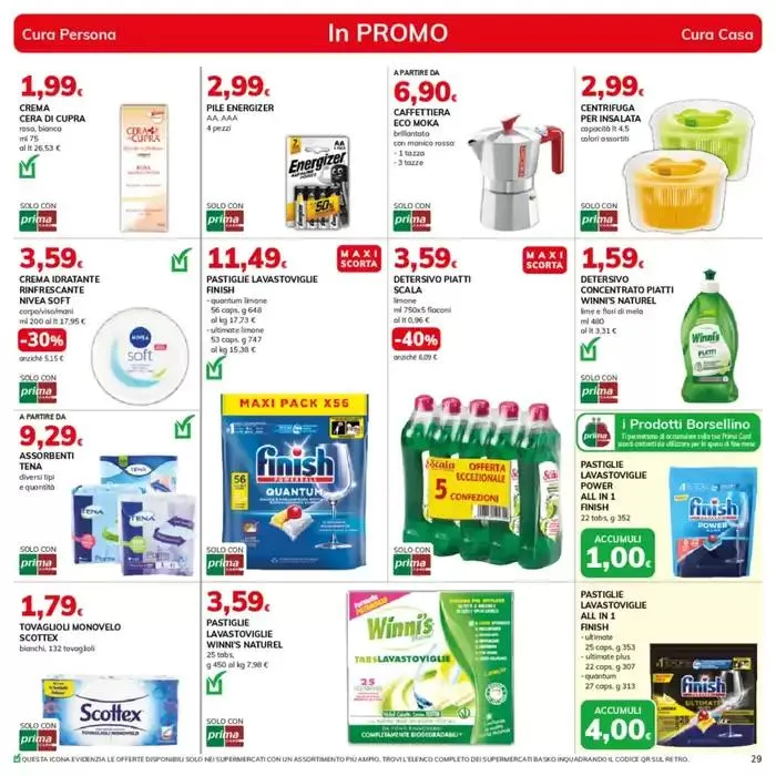 Più Bassi da 25 marzo a 7 aprile di 2025 - Pagina del volantino 29