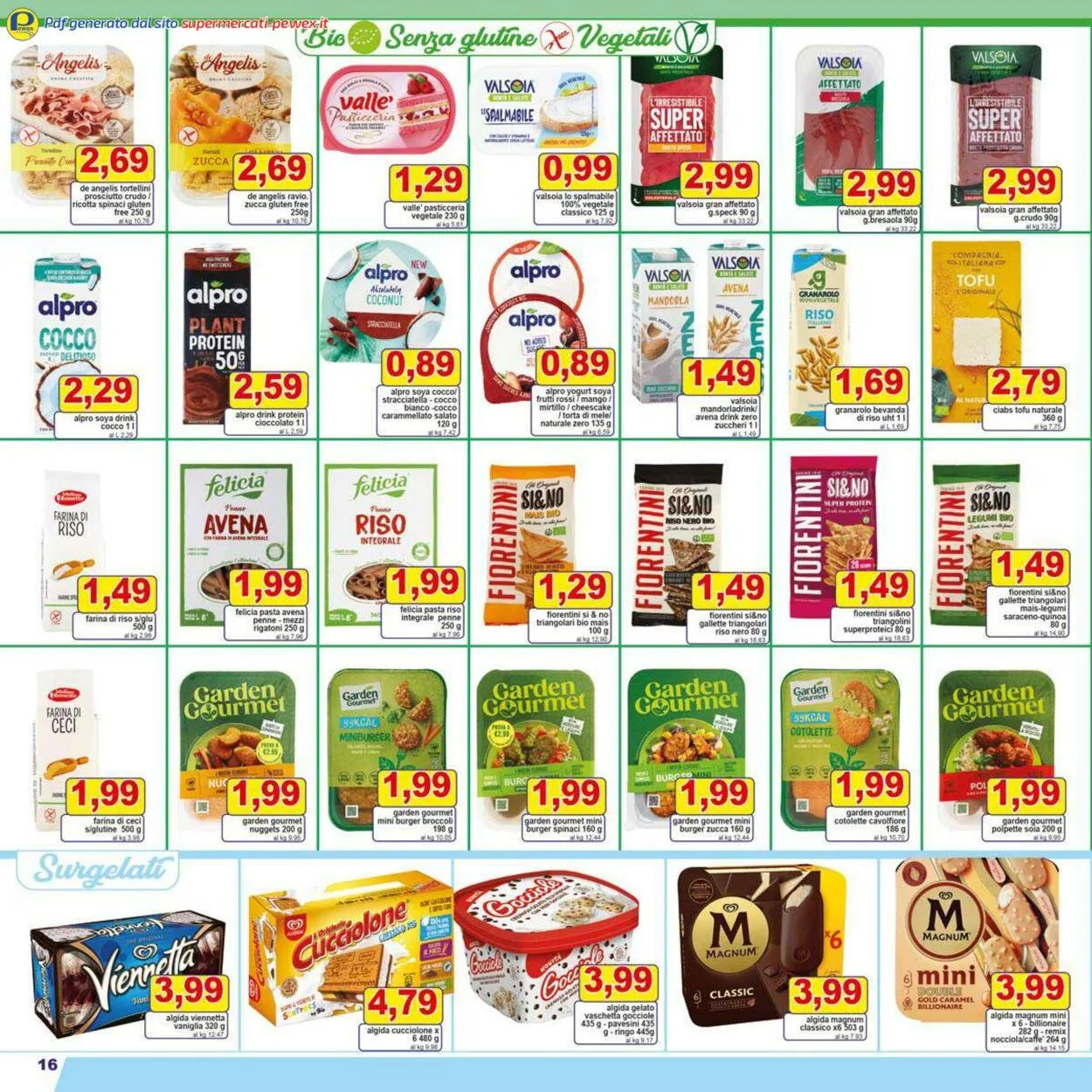 Pewex Volantino attuale da 15 aprile a 29 aprile di 2025 - Pagina del volantino 16