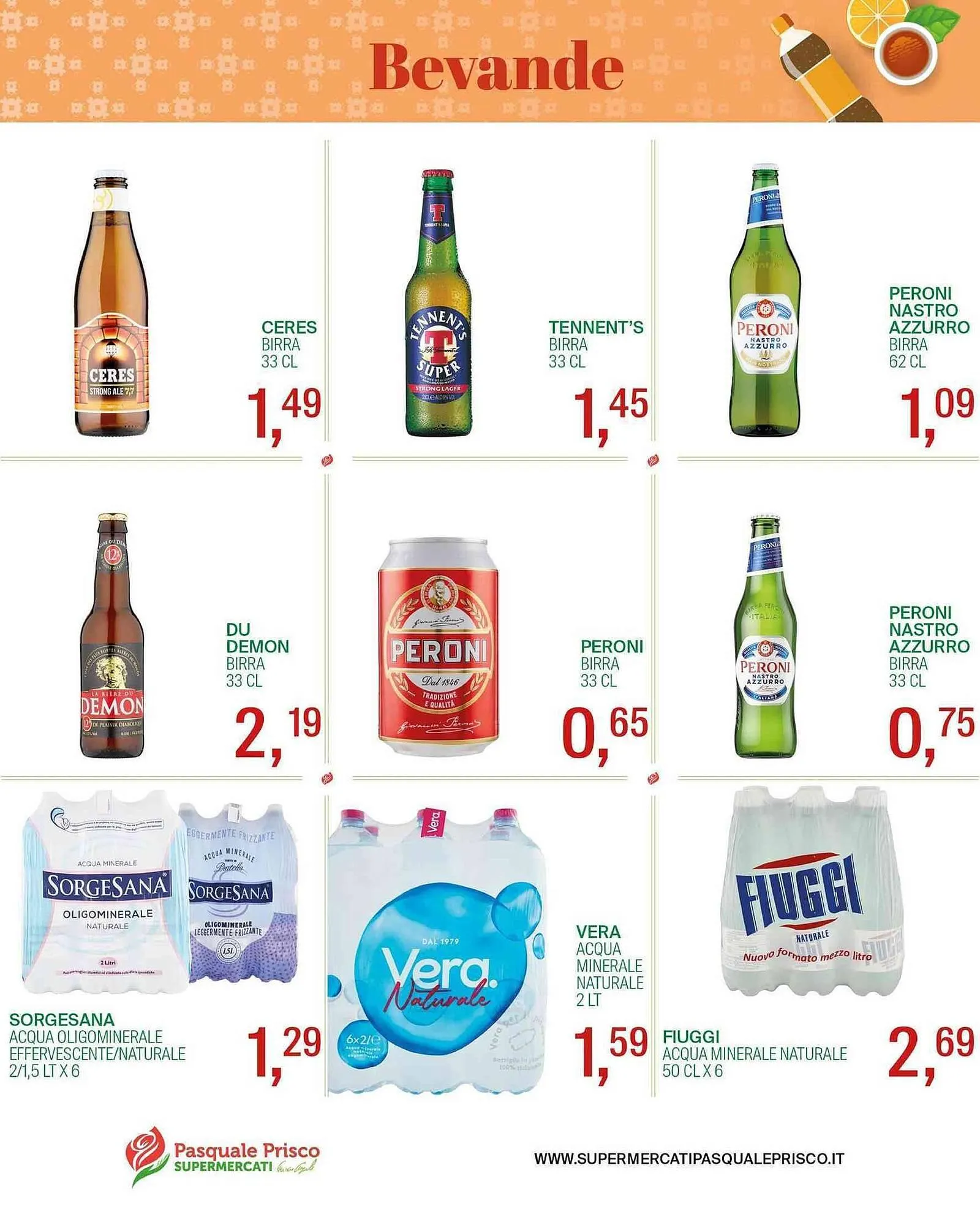 Volantino Supermercati Pasquale Prisco da 17 marzo a 30 marzo di 2025 - Pagina del volantino 17