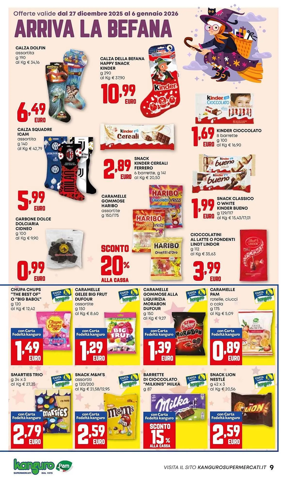 Volantino Kanguro da 18 dicembre a 31 dicembre di 2025 - Pagina del volantino 9