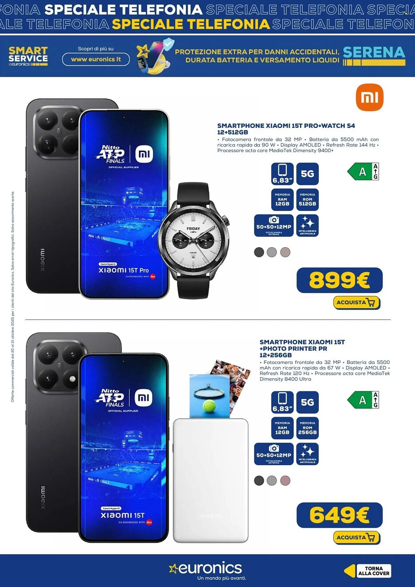Volantino Euronics da 20 ottobre a 31 ottobre di 2025 - Pagina del volantino 4
