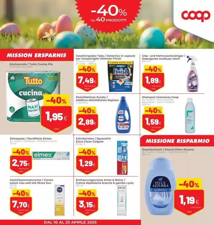 Frohe ostern da 10 aprile a 23 aprile di 2025 - Pagina del volantino 11