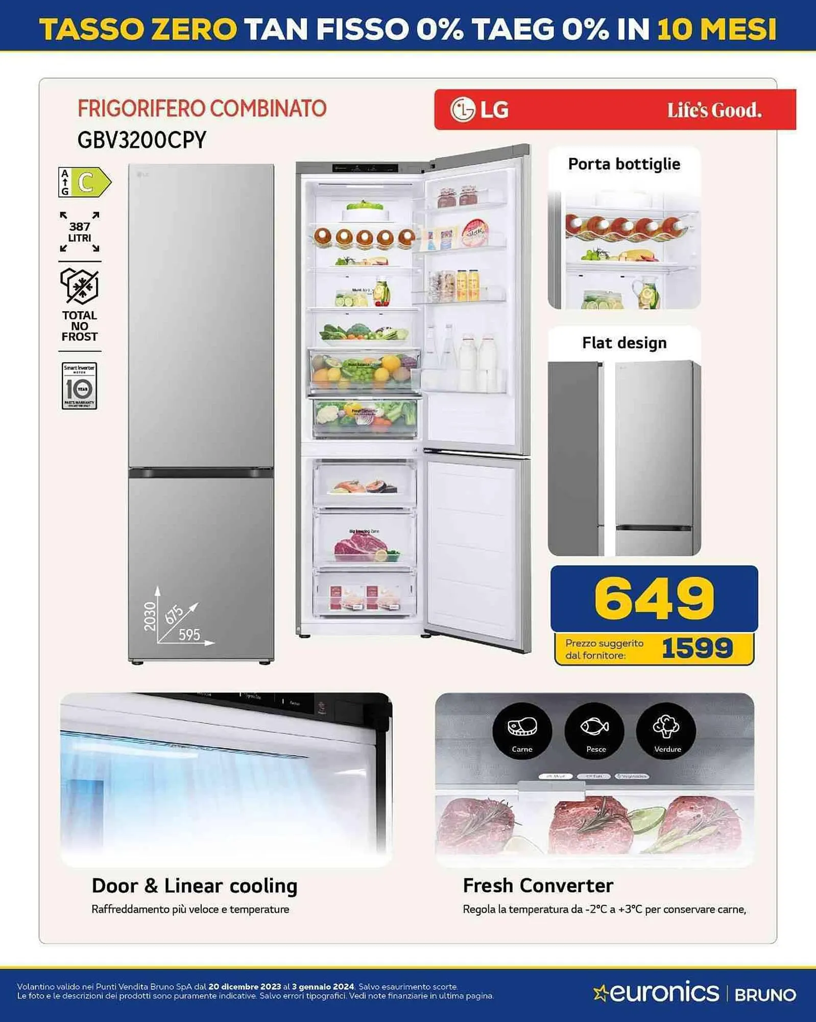 Volantino Euronics da 20 dicembre a 3 gennaio di 2024 - Pagina del volantino 17